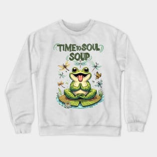 This My Yoga with funny Frog Crewneck Sweatshirt